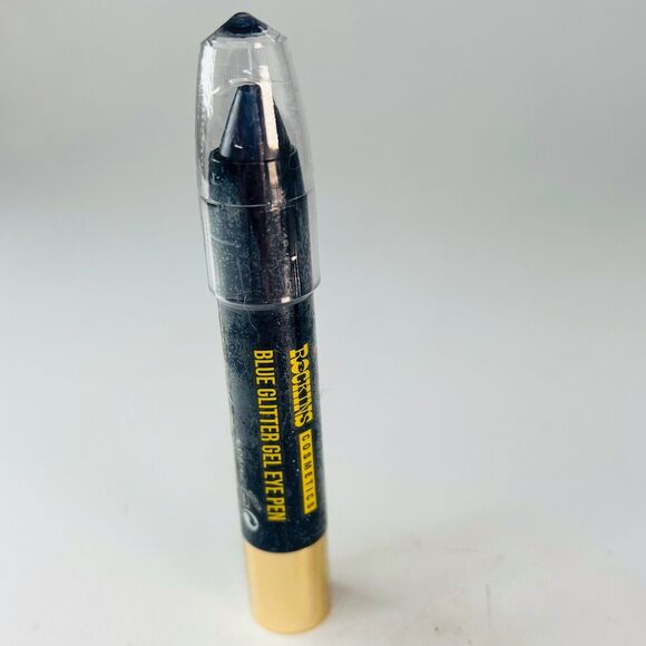 Rockins Cosmetics Hot Mess Threesome Eye Pens Glitter Blue Green Black .14oz NIB - Picture 4 of 6